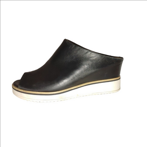 Tamaris Lyric Wedge Peep Toe Mule Size 39